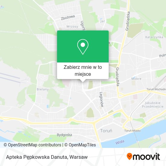 Mapa Apteka Pępkowska Danuta