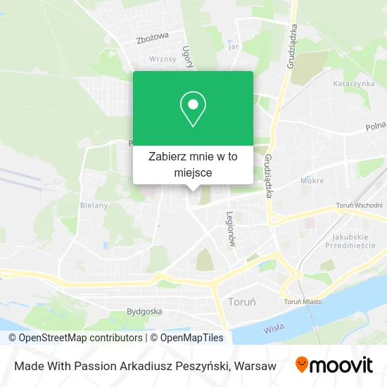 Mapa Made With Passion Arkadiusz Peszyński