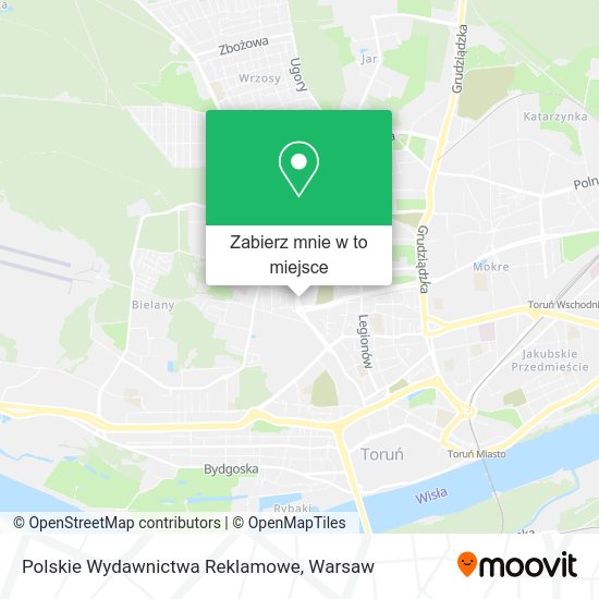 Mapa Polskie Wydawnictwa Reklamowe