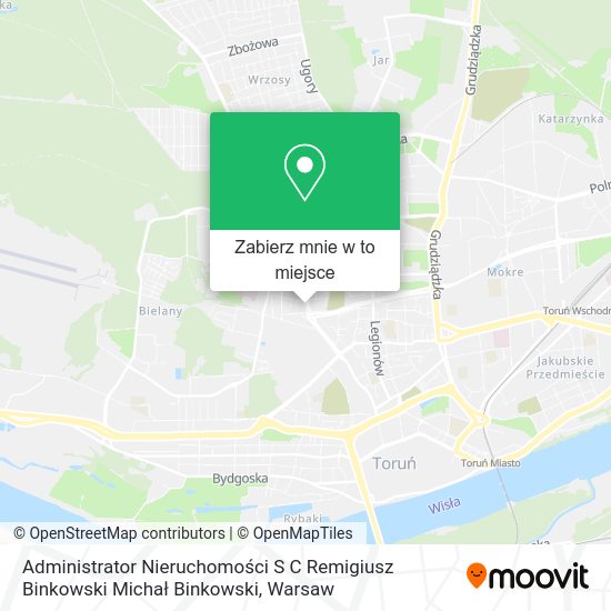 Mapa Administrator Nieruchomości S C Remigiusz Binkowski Michał Binkowski