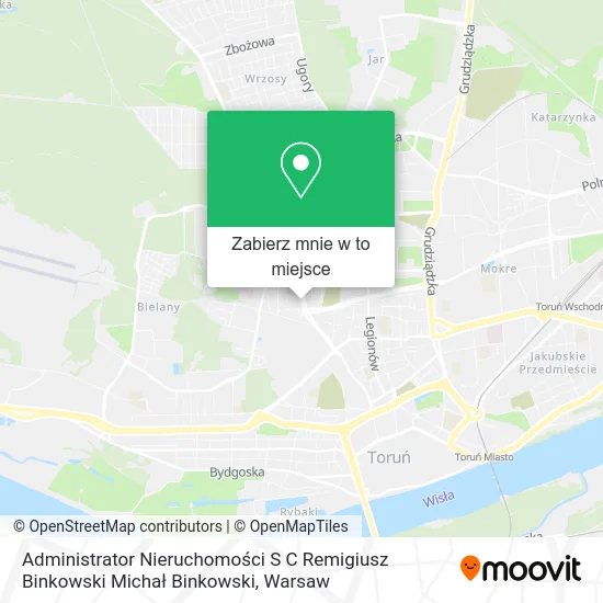 Mapa Administrator Nieruchomości S C Remigiusz Binkowski Michał Binkowski