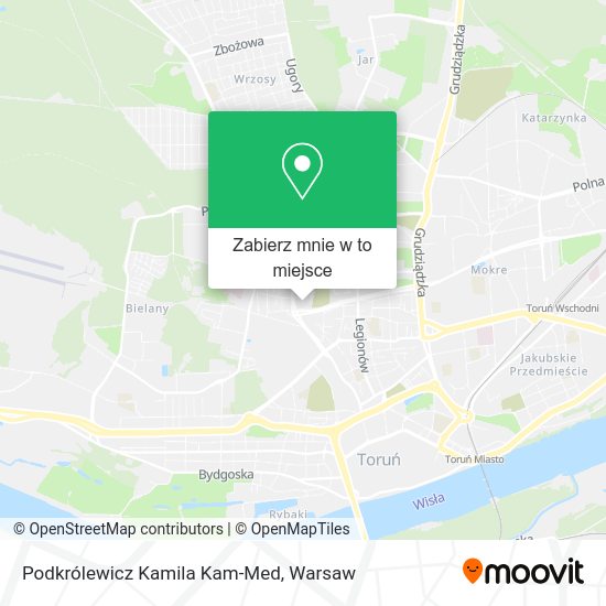 Mapa Podkrólewicz Kamila Kam-Med