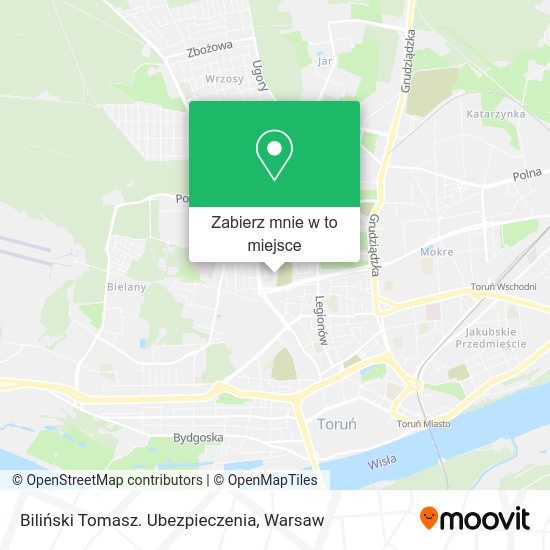 Mapa Biliński Tomasz. Ubezpieczenia