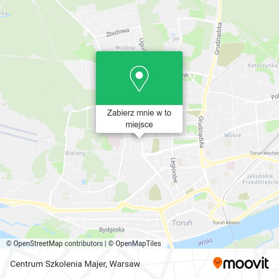 Mapa Centrum Szkolenia Majer