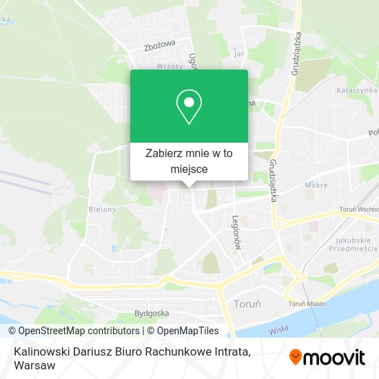 Mapa Kalinowski Dariusz Biuro Rachunkowe Intrata