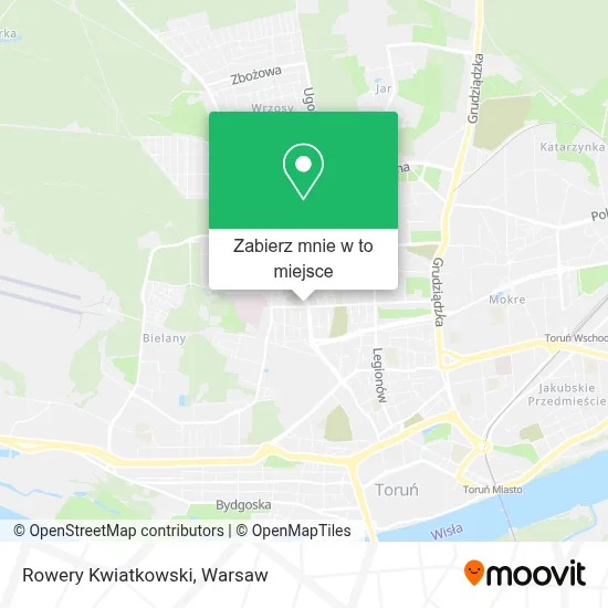 Mapa Rowery Kwiatkowski