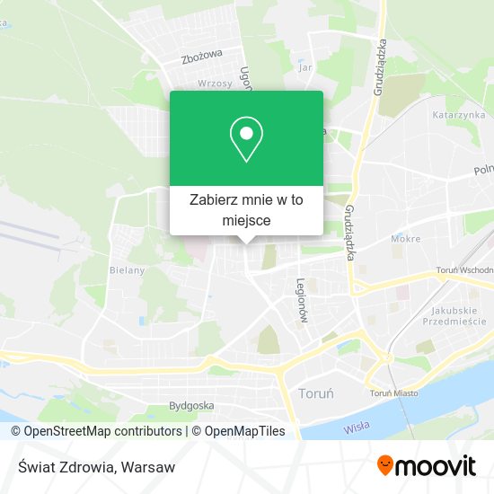 Mapa Świat Zdrowia