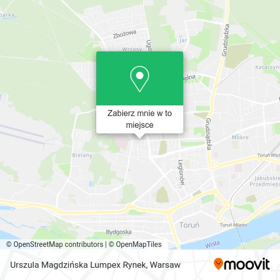 Mapa Urszula Magdzińska Lumpex Rynek