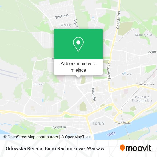 Mapa Orłowska Renata. Biuro Rachunkowe