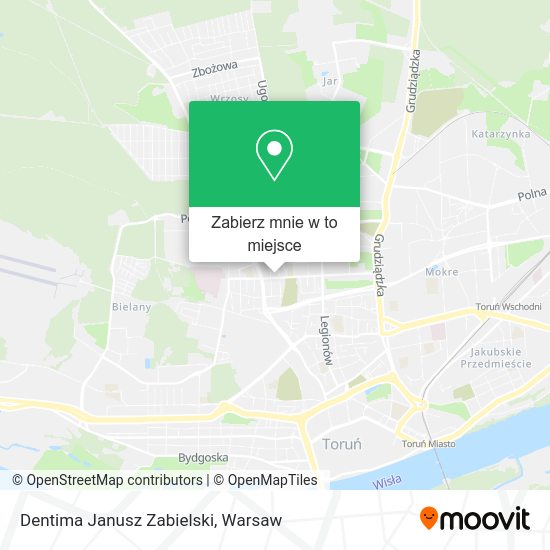 Mapa Dentima Janusz Zabielski