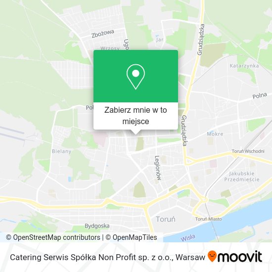 Mapa Catering Serwis Spółka Non Profit sp. z o.o.