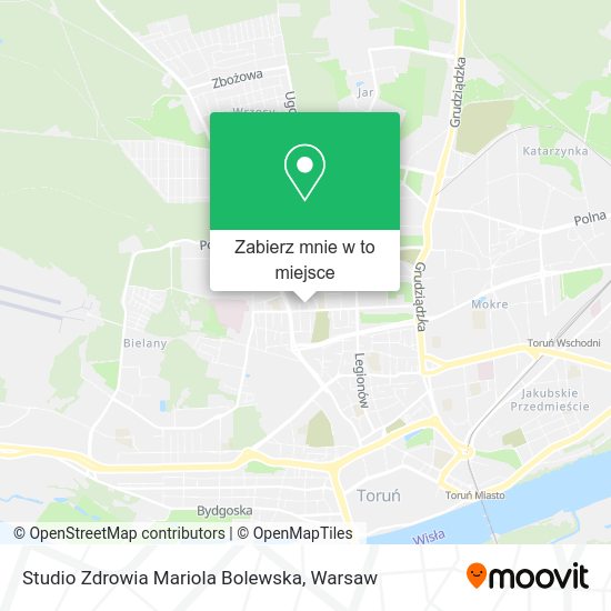 Mapa Studio Zdrowia Mariola Bolewska