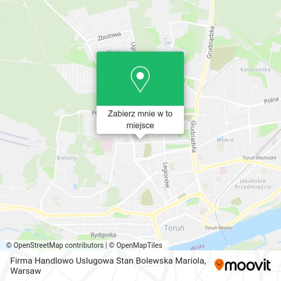 Mapa Firma Handlowo Uslugowa Stan Bolewska Mariola