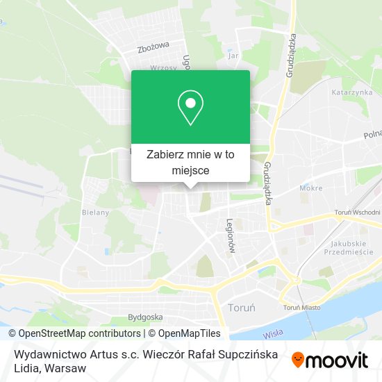 Mapa Wydawnictwo Artus s.c. Wieczór Rafał Supczińska Lidia