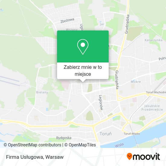 Mapa Firma Usługowa