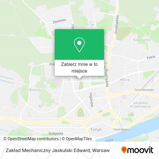 Mapa Zakład Mechaniczny Jaskulski Edward