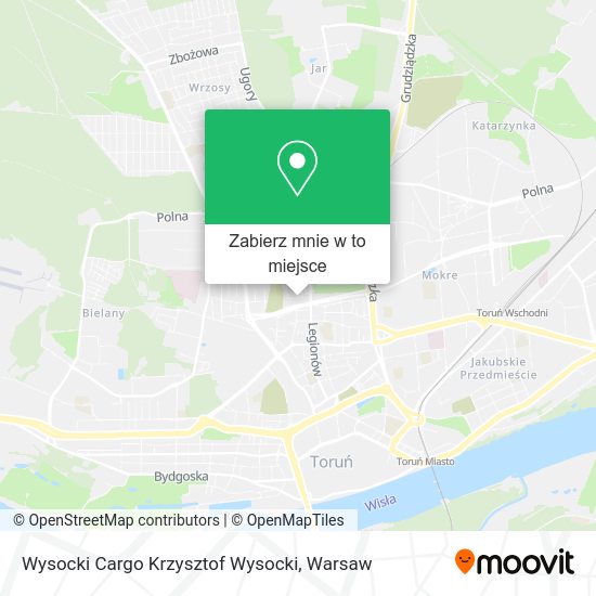 Mapa Wysocki Cargo Krzysztof Wysocki