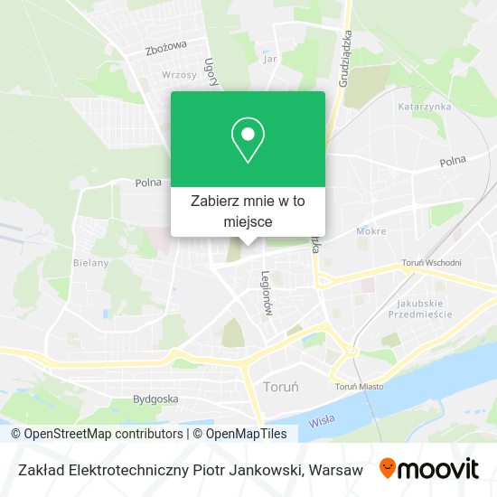 Mapa Zakład Elektrotechniczny Piotr Jankowski