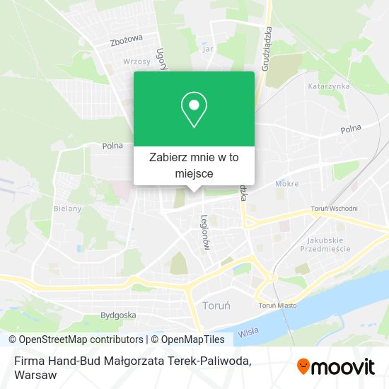 Mapa Firma Hand-Bud Małgorzata Terek-Paliwoda