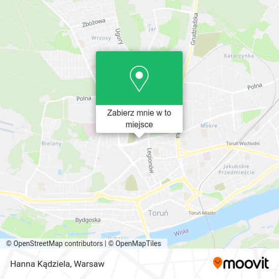 Mapa Hanna Kądziela