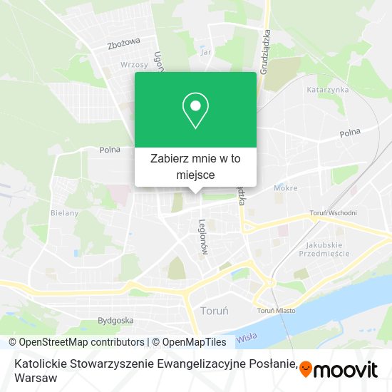 Mapa Katolickie Stowarzyszenie Ewangelizacyjne Posłanie