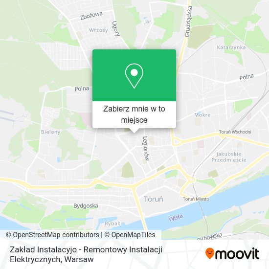 Mapa Zakład Instalacyjo - Remontowy Instalacji Elektrycznych