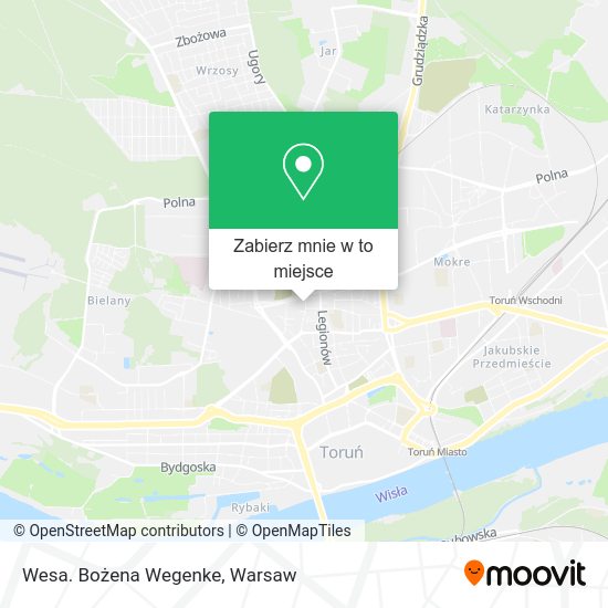 Mapa Wesa. Bożena Wegenke