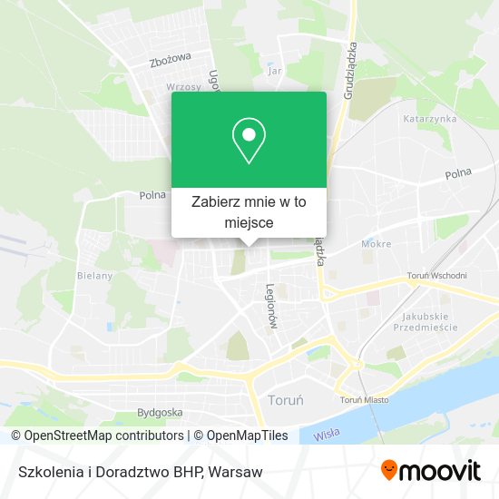 Mapa Szkolenia i Doradztwo BHP