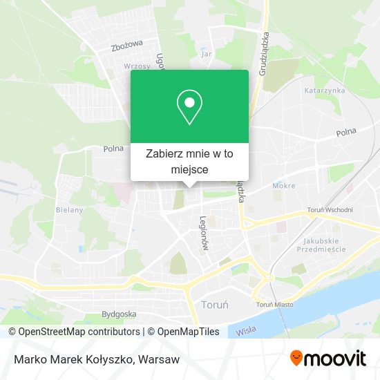 Mapa Marko Marek Kołyszko