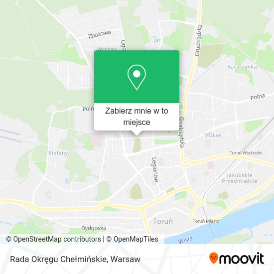 Mapa Rada Okręgu Chełmińskie