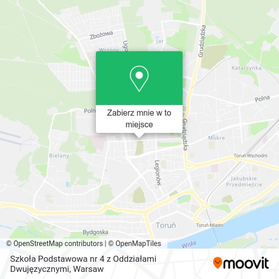 Mapa Szkoła Podstawowa nr 4 z Oddziałami Dwujęzycznymi