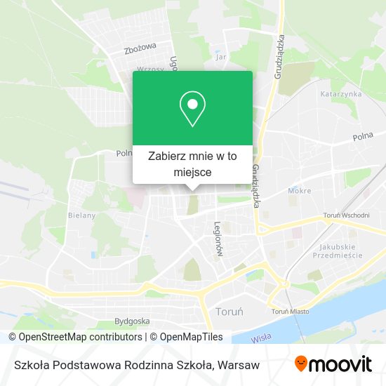 Mapa Szkoła Podstawowa Rodzinna Szkoła