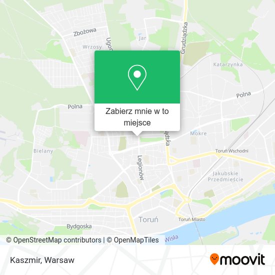 Mapa Kaszmir