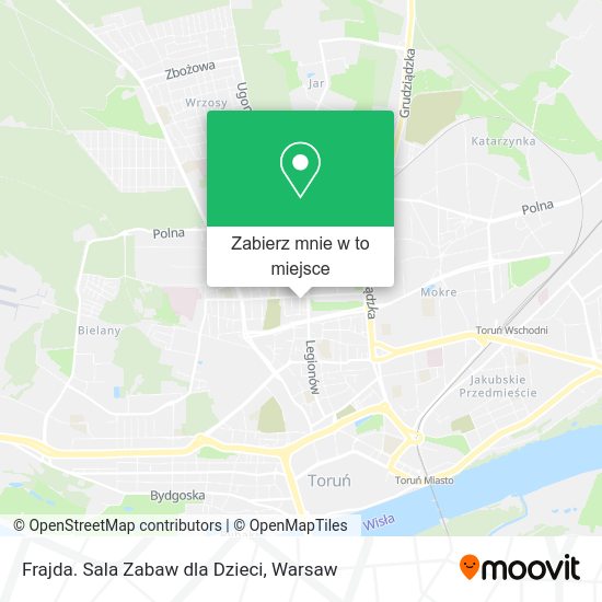 Mapa Frajda. Sala Zabaw dla Dzieci