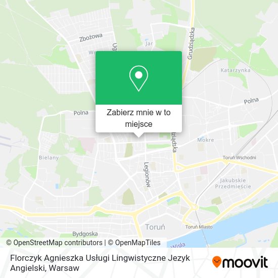 Mapa Florczyk Agnieszka Usługi Lingwistyczne Jezyk Angielski