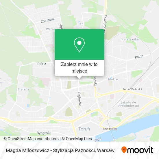 Mapa Magda Miłoszewicz - Stylizacja Paznokci