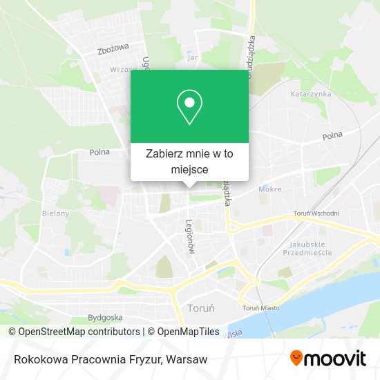 Mapa Rokokowa Pracownia Fryzur