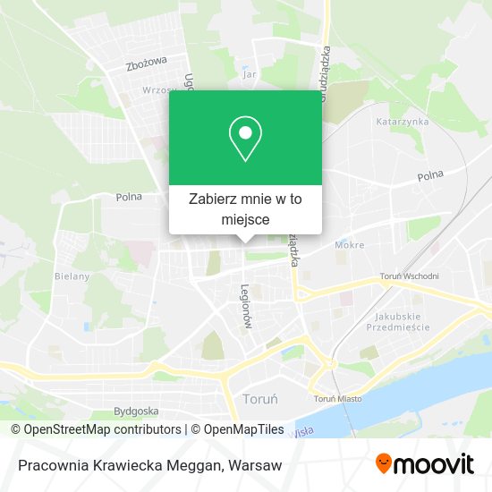 Mapa Pracownia Krawiecka Meggan