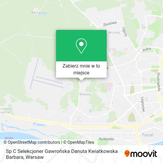 Mapa Sp C Selekcjoner Gawrońska Danuta Kwiatkowska Barbara