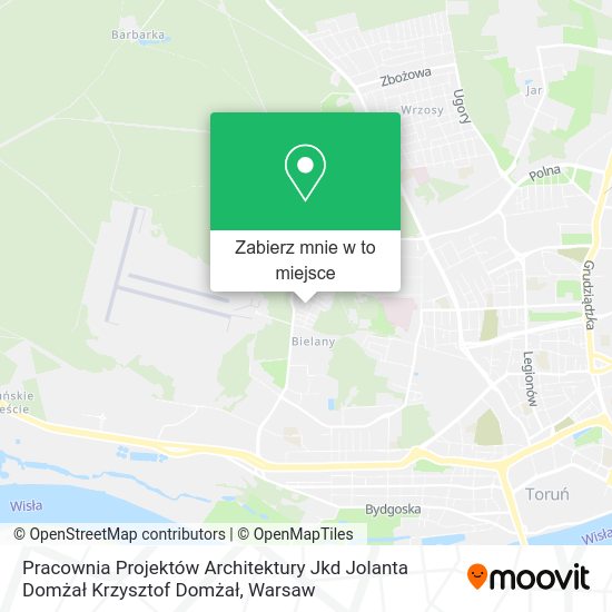 Mapa Pracownia Projektów Architektury Jkd Jolanta Domżał Krzysztof Domżał