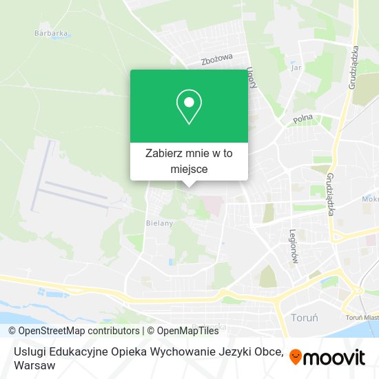 Mapa Uslugi Edukacyjne Opieka Wychowanie Jezyki Obce