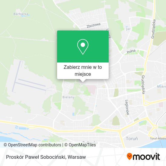 Mapa Proskór Paweł Sobociński