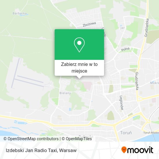 Mapa Izdebski Jan Radio Taxi