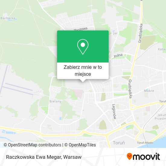 Mapa Raczkowska Ewa Megar