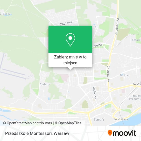 Mapa Przedszkole Montessori