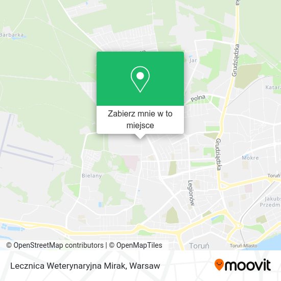 Mapa Lecznica Weterynaryjna Mirak