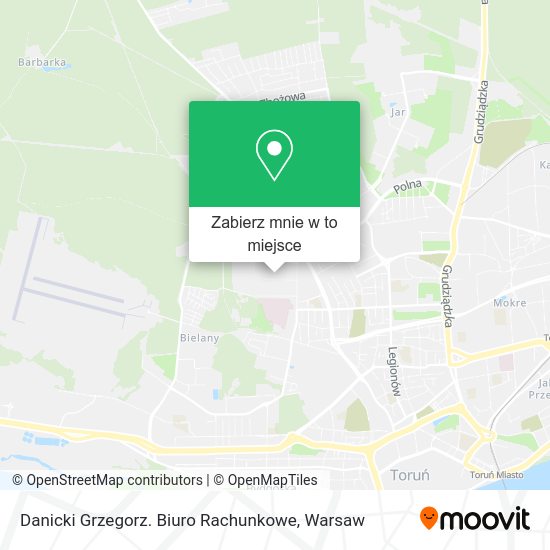 Mapa Danicki Grzegorz. Biuro Rachunkowe