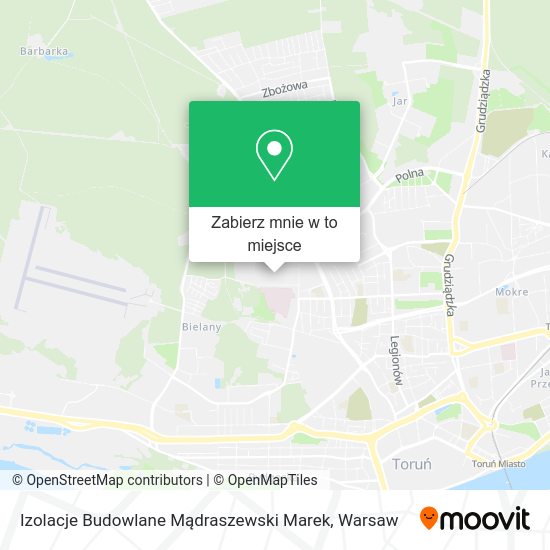 Mapa Izolacje Budowlane Mądraszewski Marek