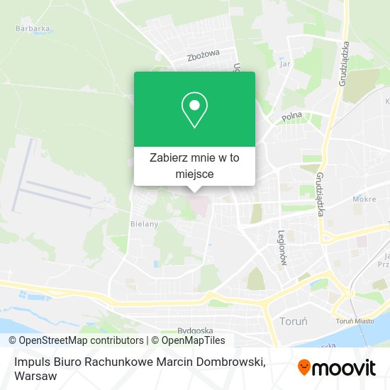 Mapa Impuls Biuro Rachunkowe Marcin Dombrowski