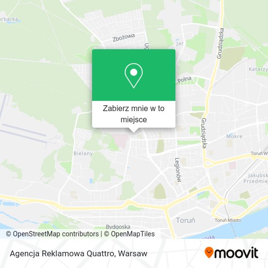 Mapa Agencja Reklamowa Quattro